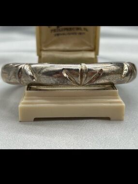 Sterling silver bangle bracelet vintage 39 grams